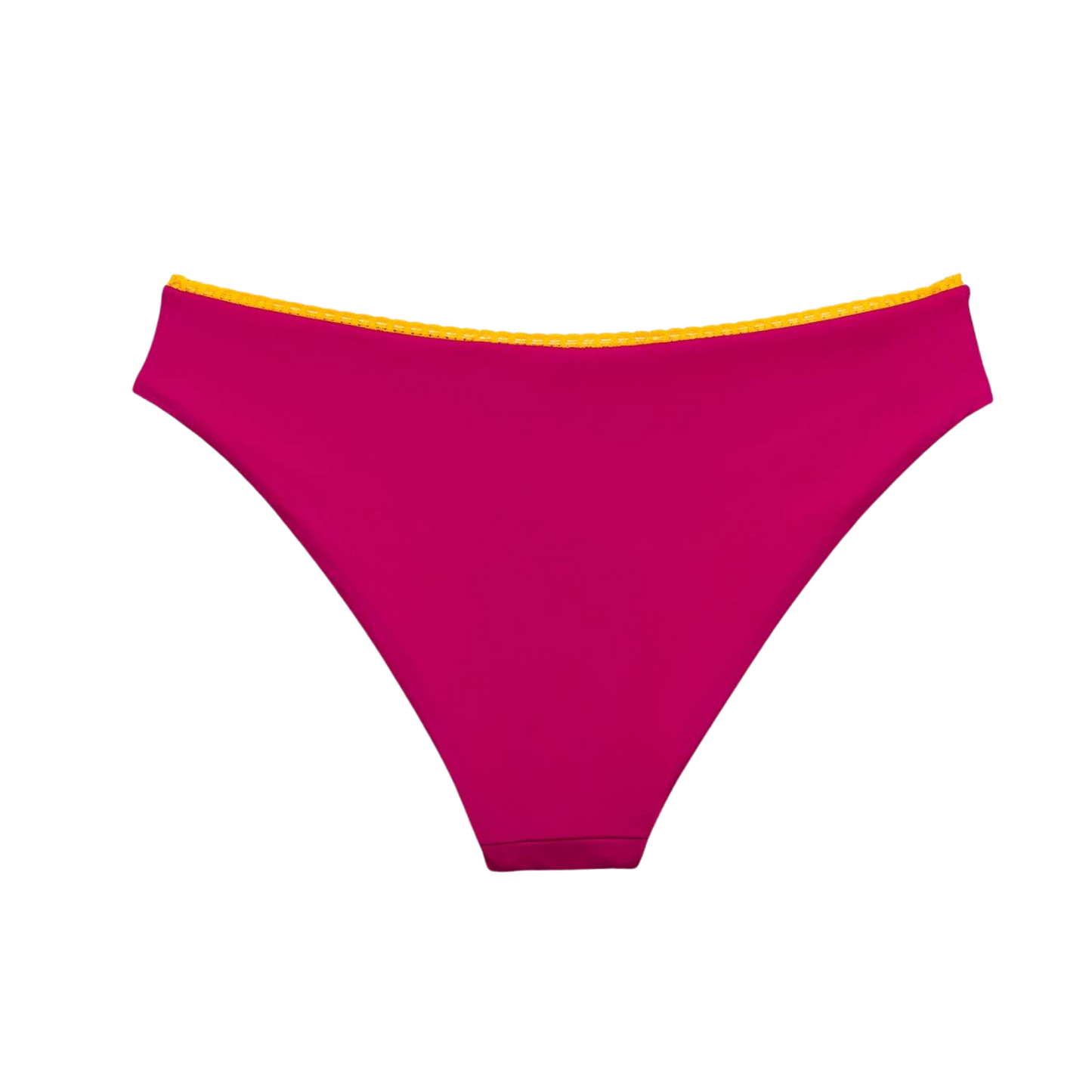 Sweet Treat Elegance Bikini Set - Rich Pink/Ochre Yellow