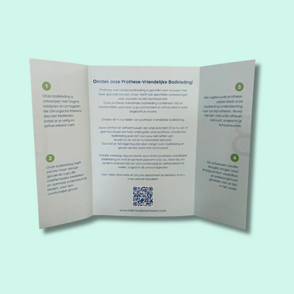 Informatiefolder Prothese-Vriendelijke Badkleding.