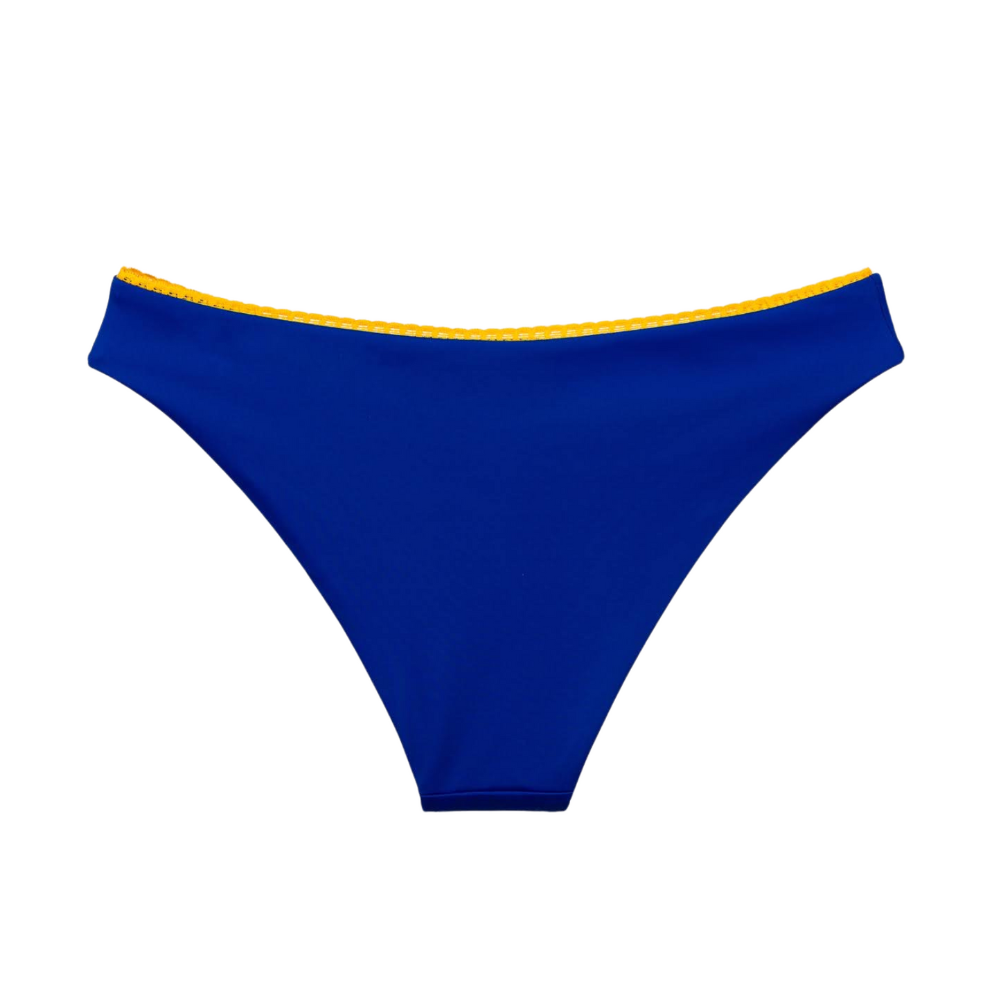 Sweet Treat Elegance Bikini Bottom  - Blauw / Geel