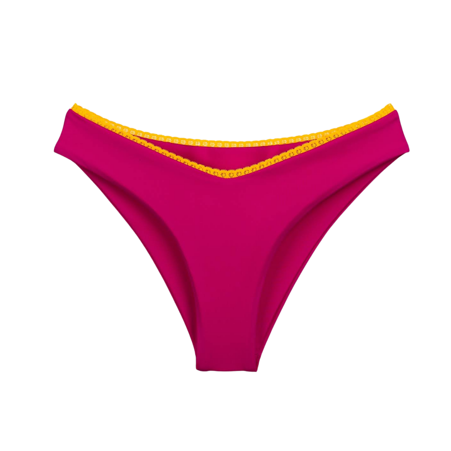 CandyChic Bikini Bottom - Roze / Geel