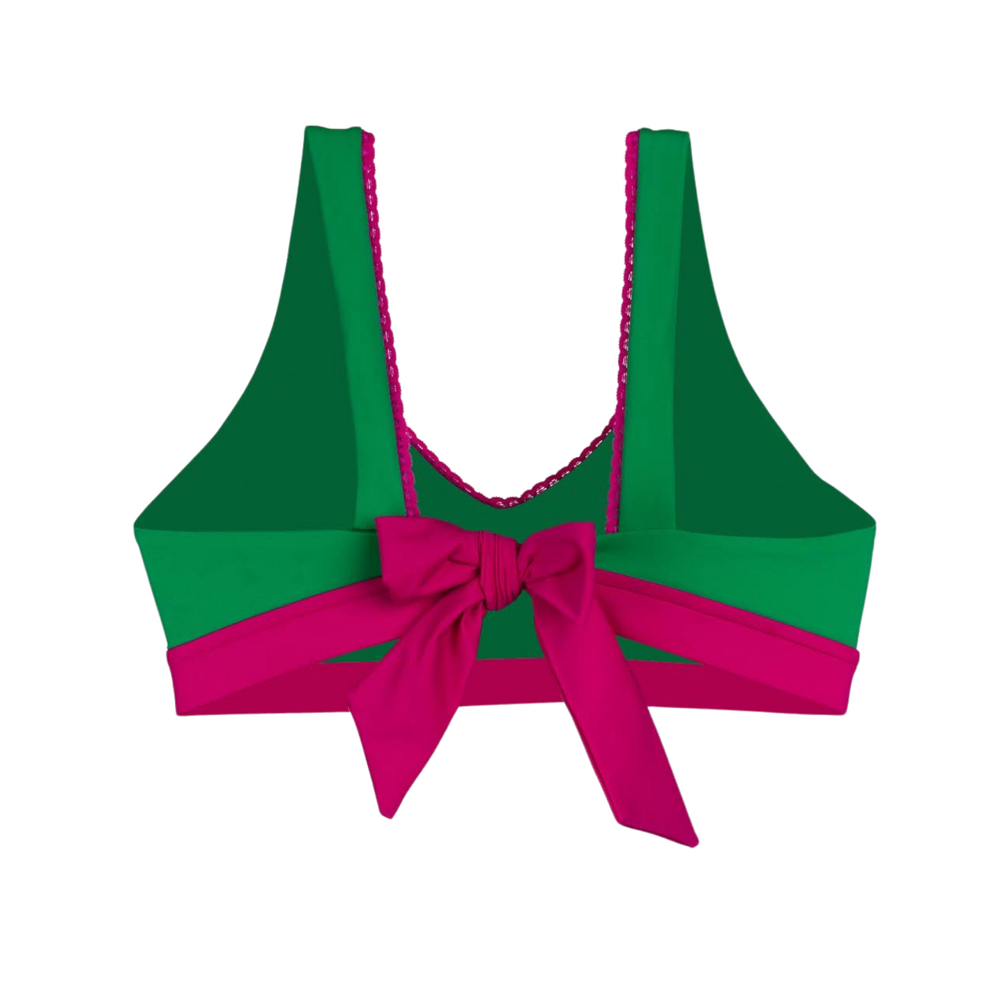 Sweet Treat Elegance Bikini Set - Groen / Roze