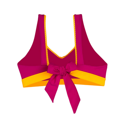 Sweet Treat Elegance Bikini Set - Rosa / Gelb