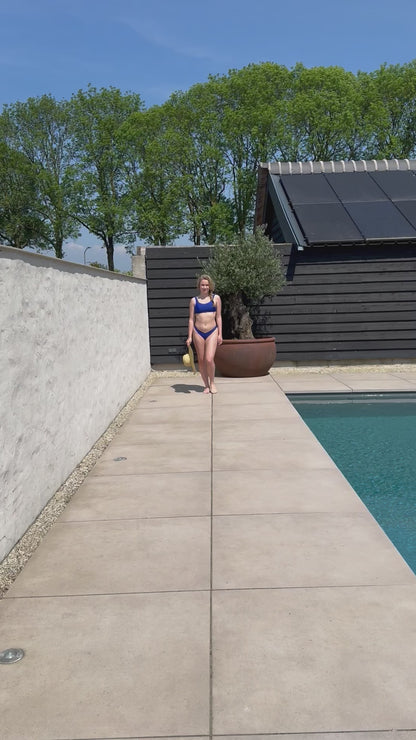 Candy Chic Bikini Set - Blauw / Geel