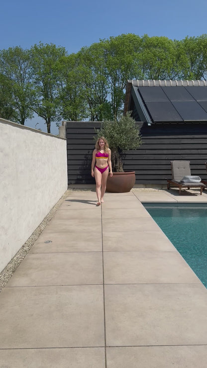 Sweet Treat Elegance Bikini Set - Roze / Geel